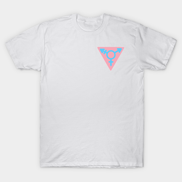 Pride Flag Color Variant of Nangeroni Trans Community Symbol - Trans